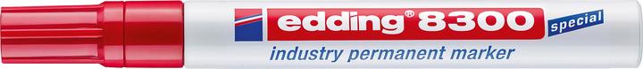 Produktbild Edding Permanent Marker 8300 (Rot, 3 mm, 1 x)