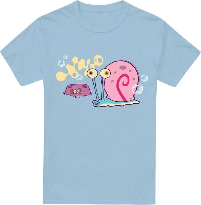 Actual product image Spongebob Squarepants Mens Gary The Snail T-Shirt (L)