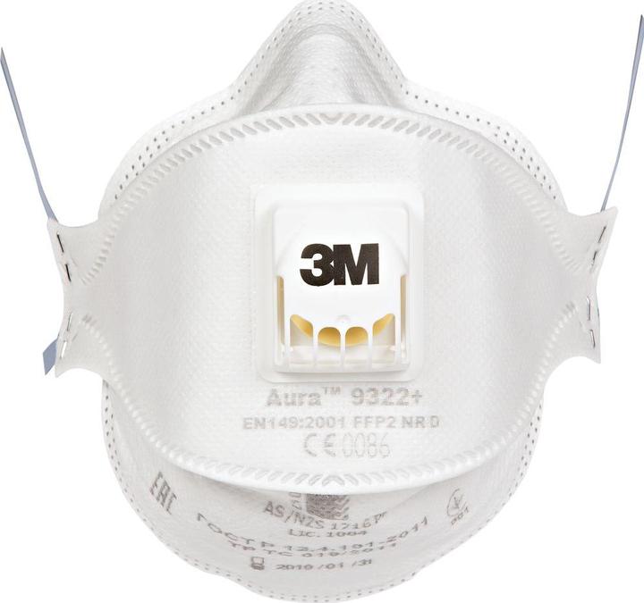 Produktbild 3M Atemschutzmaske, weiss (FFP2 R D, FFP2, 5 x)