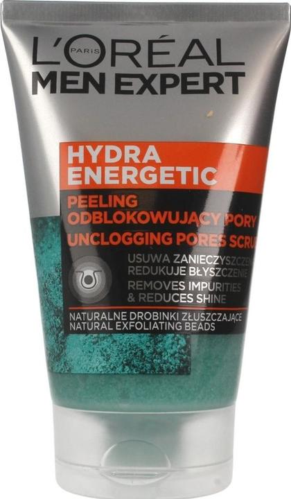 Actual product image L'Oréal Paris L'Oreal - Men Expert Hydra Energetic Peeling Unblocking Pores 100Ml (Exfoliation, 100 ml)