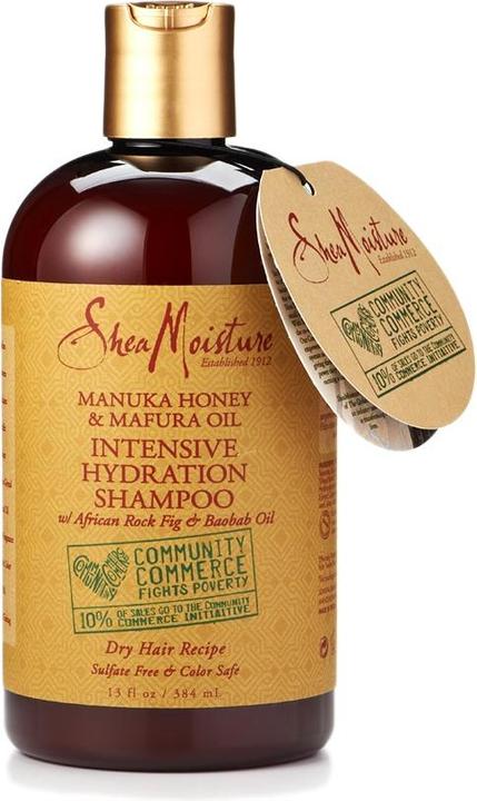 Actual product image Shea Moisture Shampoo and Conditioner 231042 (384 ml) (384 ml, Liquid shampoo)