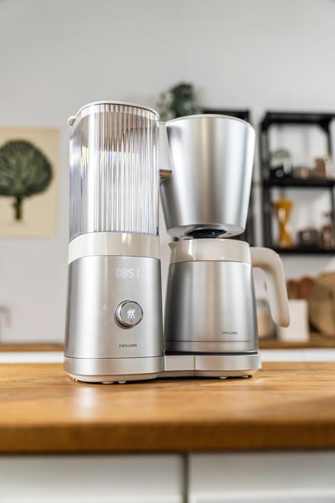Actual product image Zwilling Enfinigy filter coffee maker with thermo jug silver 1.25l