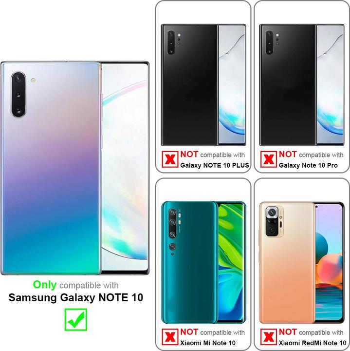 Image du produit Cadorabo Coque pour Samsung Galaxy NOTE 10 universel avec Clip (Samsung Galaxy Note 10)