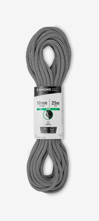 Produktbild Simond Kletterseil - Klimb Gym 10 mm × 25 m schwarz (25 m)