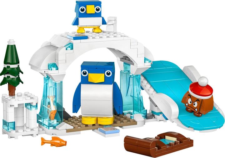 Actual product image LEGO 71430 Snow adventure with the penguin family - extension set (71430, LEGO Super Mario)