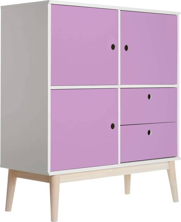Produktbild Trenddeko Uni Flieder (100 x 100 cm)