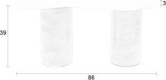 Actual product image Zuiver Peli (84 x 48 x 39 cm)