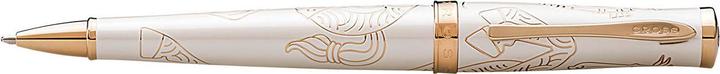 Actual product image Cross Sauvage Stylo-bille Laque Blanc - 2014 Year of the Horse (white/gold coloured)