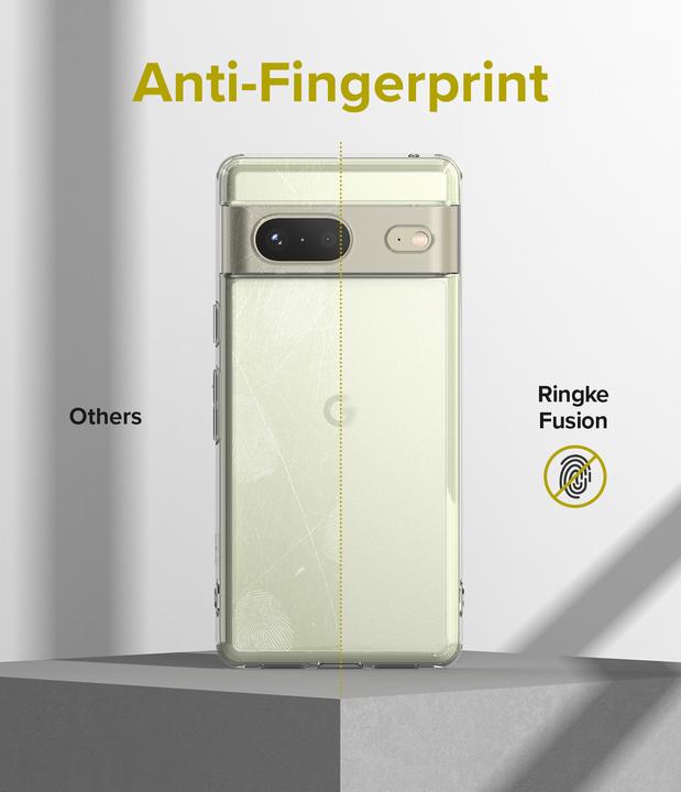 Actual product image Ringke Fusion case for Google Pixel 7 transparent transparent case (Google Pixel 7)
