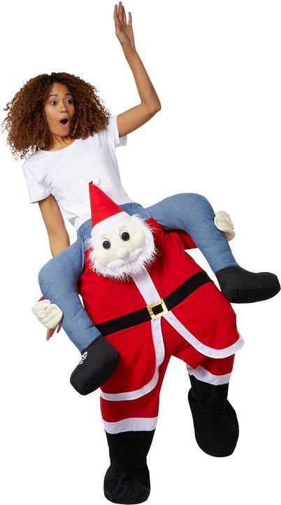 Produktbild tectake Huckepack-Kostüm Weihnachtsmann (One Size)