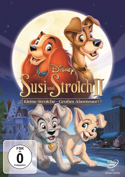 Produktbild Susi und Strolch 2: Kleine Strolche - Grosses Abenteuer! (DVD, 2001, Deutsch)