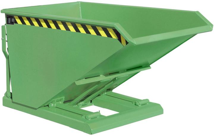 Produktbild eurokraft pro Kippbehälter, extrem niedrige Bauhöhe, ohne Fahrwerk (500 l)