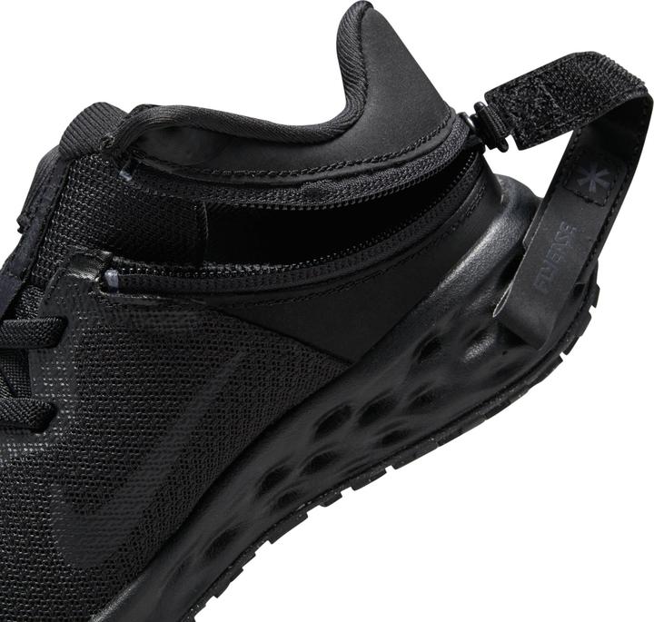 Produktbild Nike Revolution 6 Flyease Litt Black/Black-Dk Smoke Grey 12c (12)