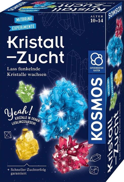 Produktbild Kosmos Kristall-Zucht Experimentierset, Kristalle in deinen Lieblingsfarben