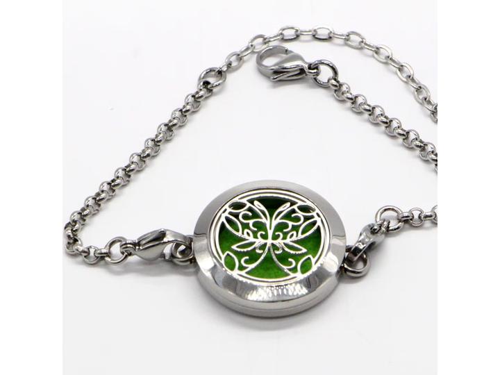 Zen Arôme Duft-Schmuck Armband No.0 Diffusor für Ätherisches Öl, Parfum - Edelstahl (Edelstahl, Metall)