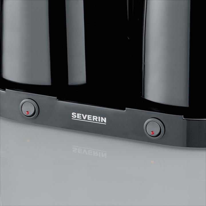 Image du produit Severin KA 9315 noir Machine à café filtre duo