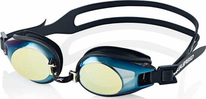 Actual product image Swim & Fun Aqua-Speed Challenge swimming goggles black (40065) (One size)