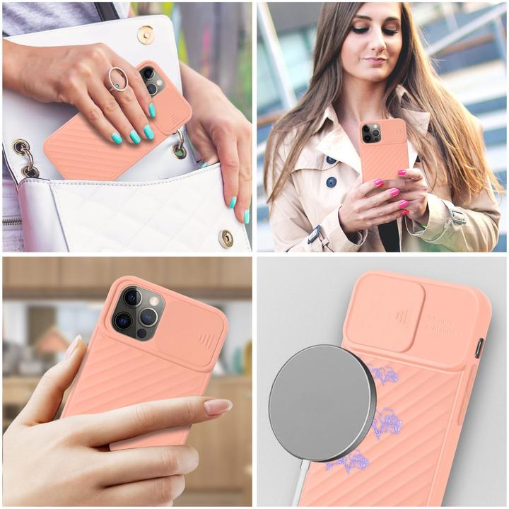 Image du produit Cadorabo Couverture TPU avec protection pour appareil photo (Apple iPhone 12 Pro Max)