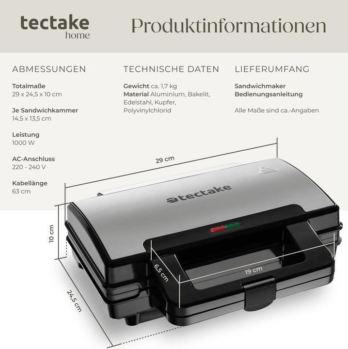 Immagine prodotto tectake SK1000W