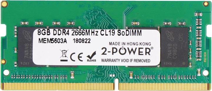 Actual product image 2-Power 8GB DDR4 2666MHz CL19 SoDIMM (2666 MHz, DDR4-RAM, SO-DIMM)