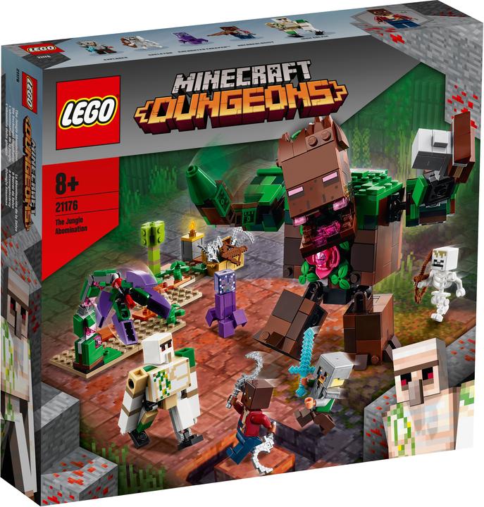 Produktbild LEGO Die Dschungel Ungeheuer (21176, LEGO Minecraft)