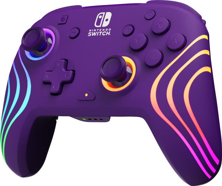 Produktbild PDP Afterglow Wave Wireless Controller · NS · Purple (Switch)