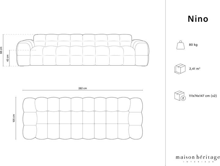 Actual product image Maison Heritage Nino (4-seater)