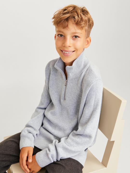 Actual product image Jack & Jones Knitted jumper with round neck For boys Knitted jumper with round neck (140)