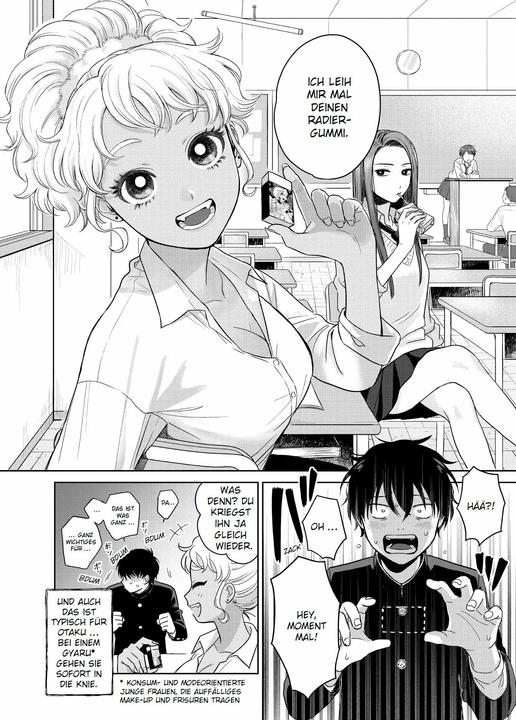 Actual product image Panini Gibt's denn keine Gyaru, die nett zu Otaku sind?! 01 (German, Sakana Uozumi, Norishirochan, Benjamin Rusch, 2024)