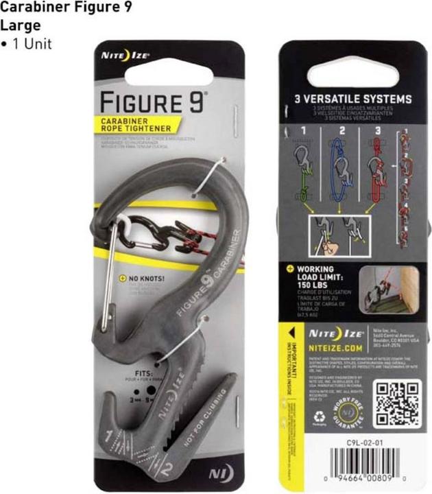 Produktbild Nite Ize Figure9 Carabiner Gr.L