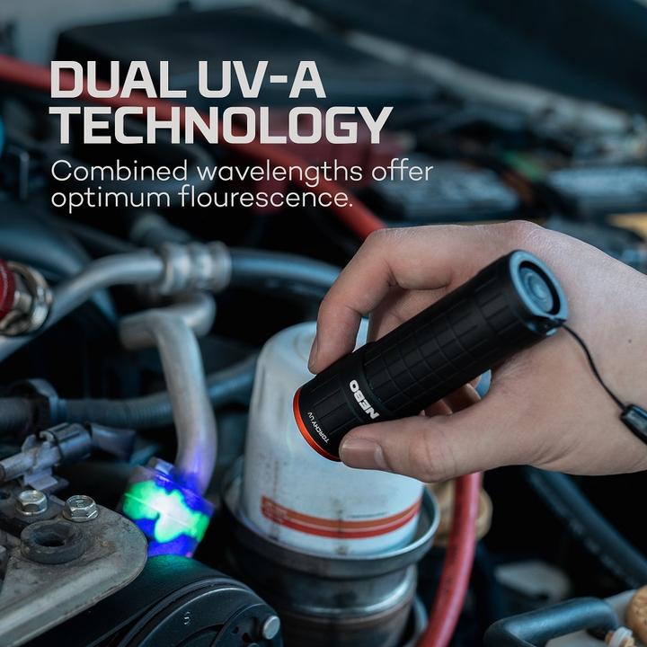 Image du produit Nebo Torchy UV Black Light Inspection Torch - Mini compact alimenté par batterie (9.50 cm)