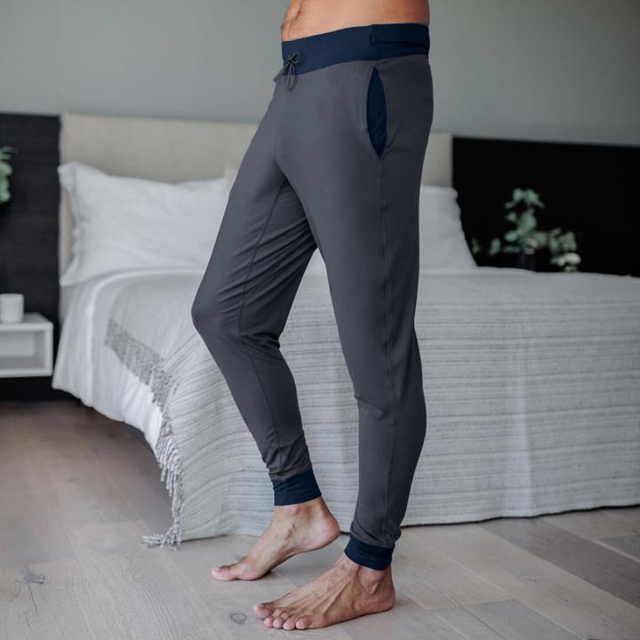 Produktbild Dagsmejan Pyjama Unterteil "Balance" dunkelgrau (48)