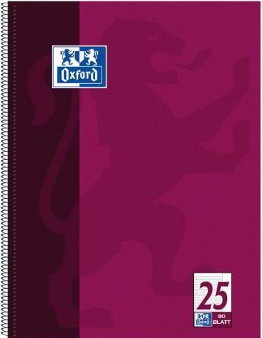 Produktbild Oxford Collegeblock (A4+, Liniert, Harter Einband)