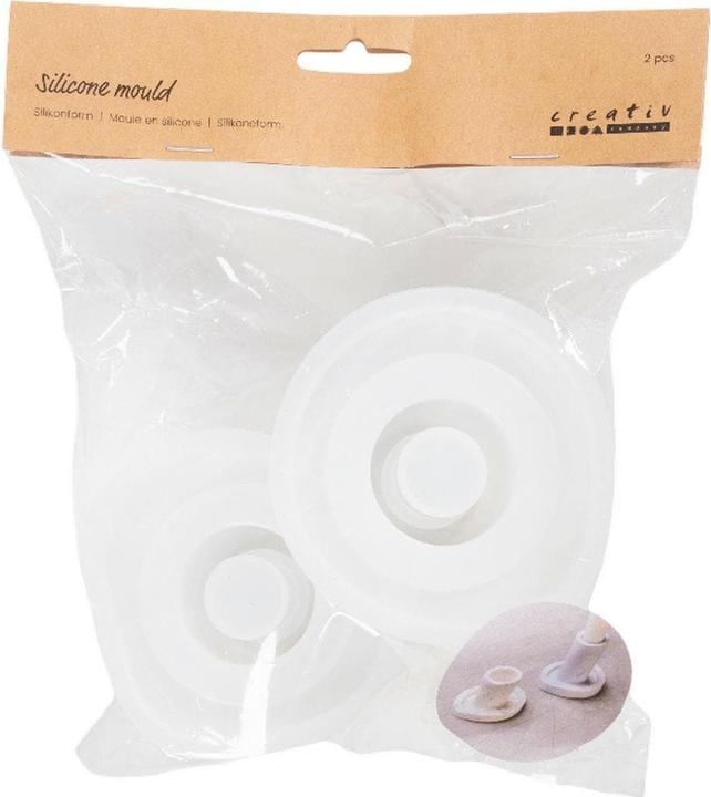 Image du produit Creativ Company Moule en silicone Bougeoir 2 pièces
