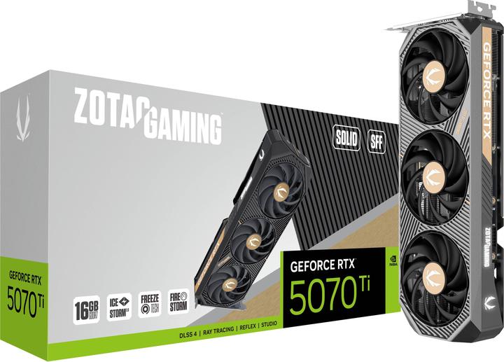 Produktbild Zotac GeForce RTX 5070 Ti Solid SFF (16 GB)