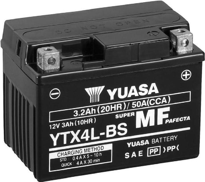 Yuasa Ytx4lbs (12 V, 3.20 Ah, 50 A)