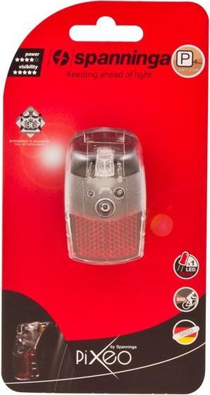 Actual product image Spanninga Pixeo Xb back light with protector - Black