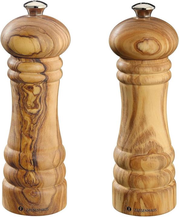 Produktbild Zassenhaus Mühlen-Set Berlin Olivenholz 18 cm (Pfeffer)