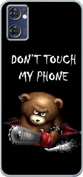 Dont Touch My Phone Bär Schwarz