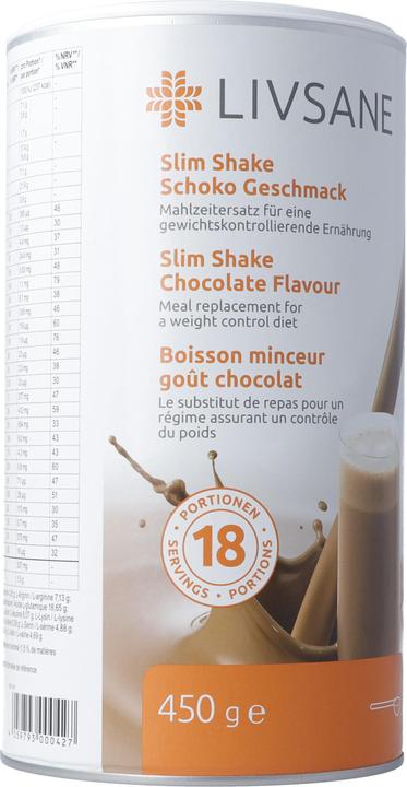 Livsane Slim Shake Schoko Geschmack (Schokolade, 1 x)