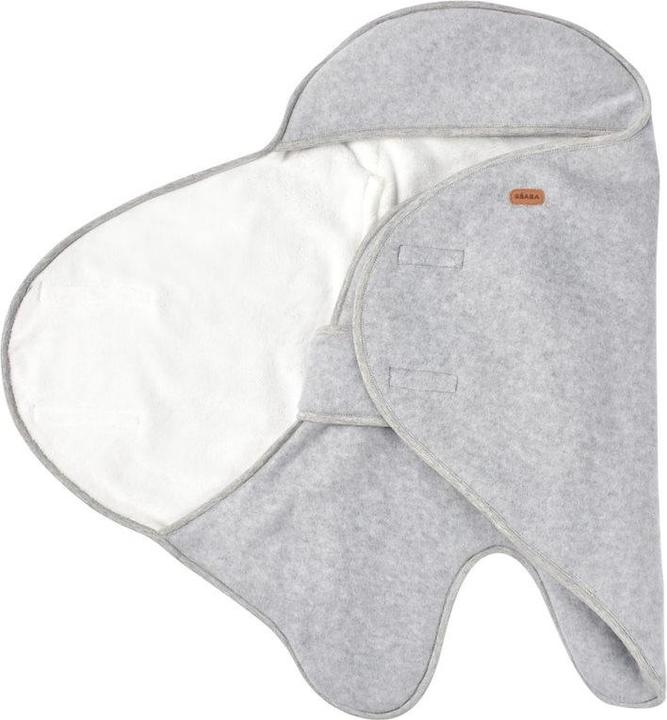 Image du produit Beaba Babynomade double polaire 0-6 m. gris/blanc