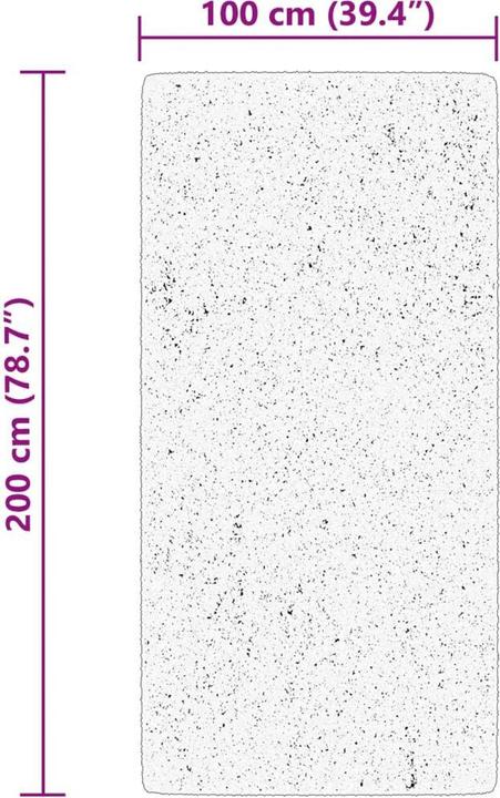 Actual product image VidaXL Jaliyah (100 x 200 cm)