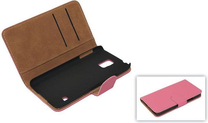 Produktbild König Design Schutzhülle Handytasche (Flip Quer) für Handy Apple iPhone 6 Plus Rosa (Apple iPhone 6 Plus)