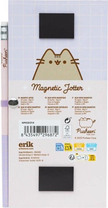 Actual product image Grupo Erik PUSHEEN - Liste de Course Magnétique Crayon