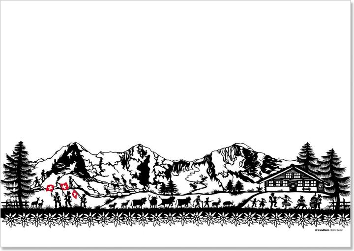 Actual product image Trendform Swiss Tradition 1 (48 pcs., 30 x 1 cm)