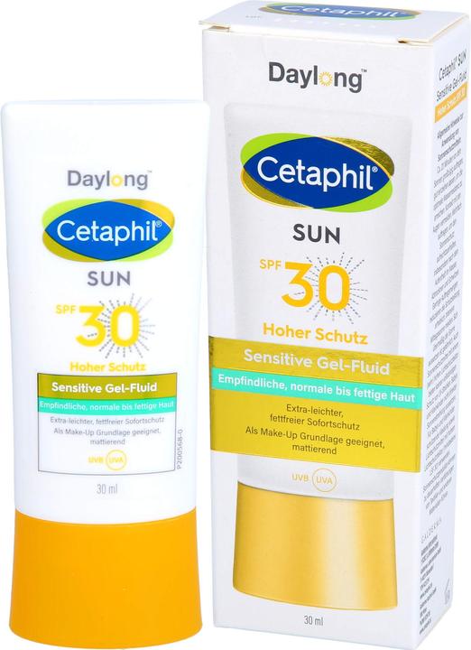 Produktbild Cetaphil Sun Cetaphil sun 30 sensitive Gel-Fluid Gesicht, 30 ml Gel (Sonnengel, SPF 30, 30 ml)