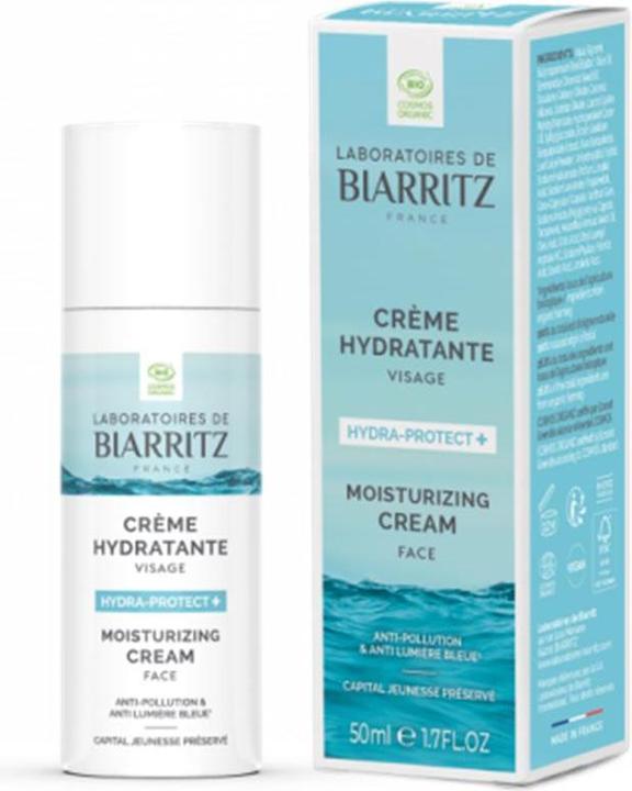 Actual product image Laboratoires de Biarritz BIO Moisturising Cream Face Hyaluronic Acid & Red Algae - 50ml - (50 ml, Day cream)