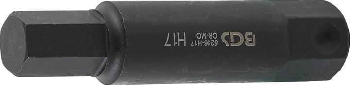 Actual product image BGS Bit length 100 mm 22 mm Drive internal Hexagon 17 mm (17 mm)