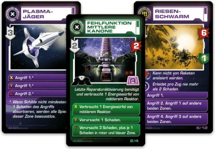Actual product image Czech games edition CZ018 - Infinite widths: Space Alert, from 12 years (extension, DE edition) (German)