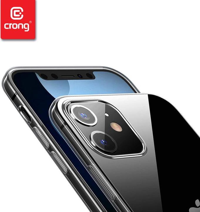 Actual product image Crong Crystal Slim Cover - Protective Case for iPhone 12 Pro Max (Transparent) (Apple iPhone 12 Pro Max)